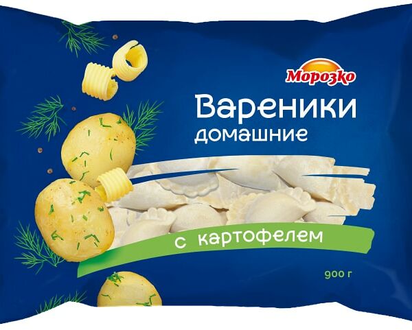 Вареники Морозко Домашние с картофелем 900 г