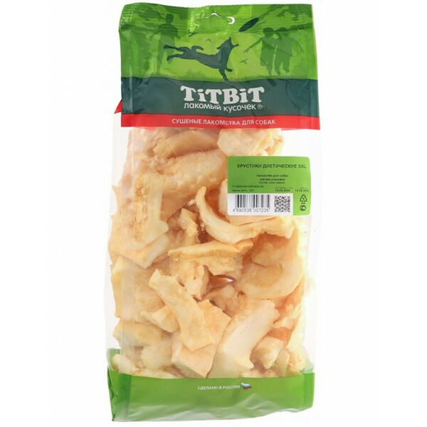 TiTBiT Хрустики диетические Xxl - мягкая упаковка 180 г