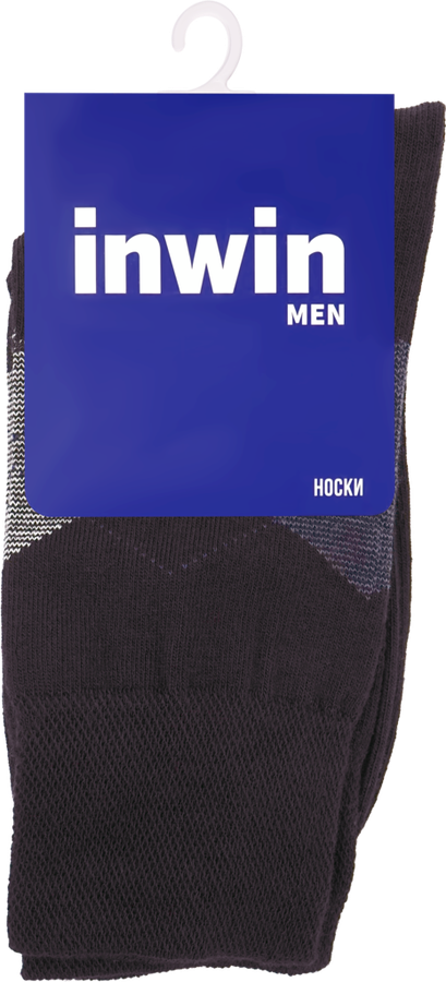 

Носки мужские INWIN р. 25 (38–40) черные
