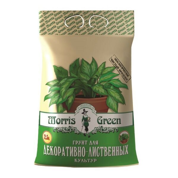 Грунт для декоративно-лиственных культур Morris Green