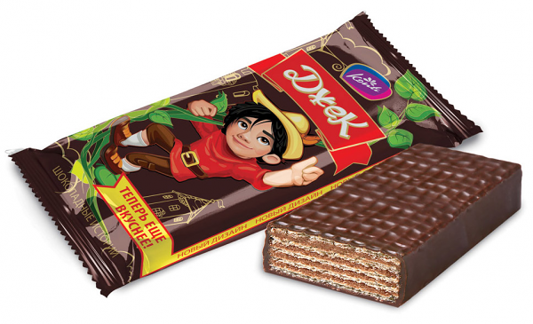 Конфеты вафельные Konti Джек Шоколадные истории вес