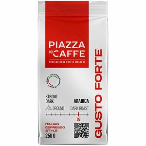 Кофе молотый Piazza Del Caffe Gusto Forte жареный 250г