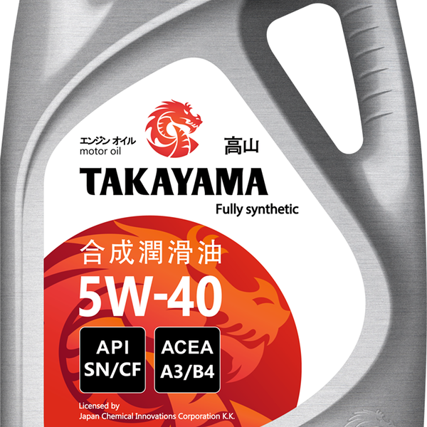 Масло моторное синтетическое Takayama SAE 5W-40 API SN/СF