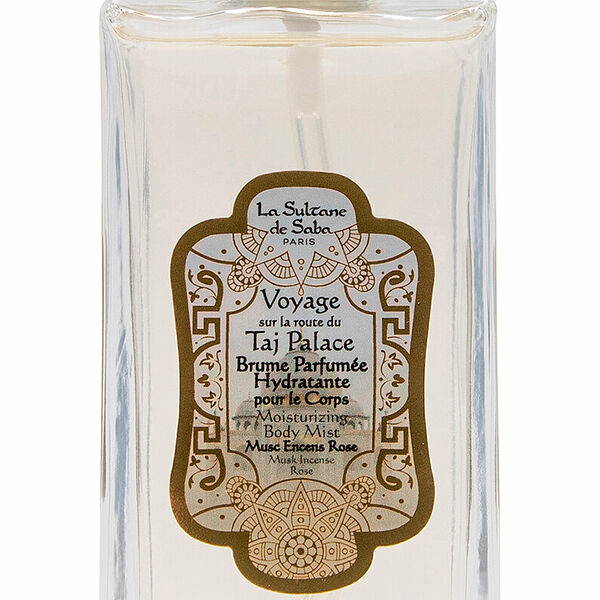 LA SULTANE DE SABA Парфюмированный спрей для тела увлажняющий Мускус, Ладан и Роза, 200 мл