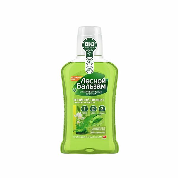 Лесной бальзам TOTAL Комплекс с морской солью, соком алоэ и экстрактом белого чая 250 мл