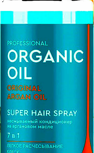 Кондиционер для волос Organic Oil Super Hair Spray 7в1, 190 мл