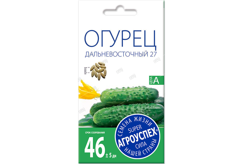 

Семена огурца Агроуспех Дальневосточный 27 3 г