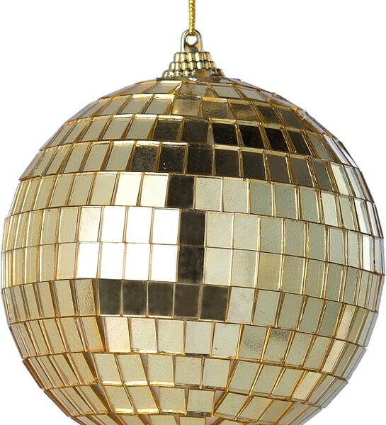 Елочный шар Magic Time Золотой Блеск 8*8*8см