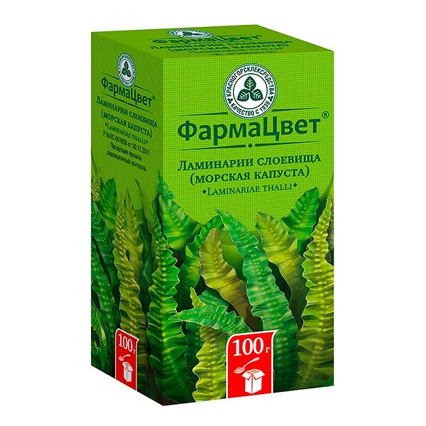 Ламинарии слоевища (морская капуста) 100 г