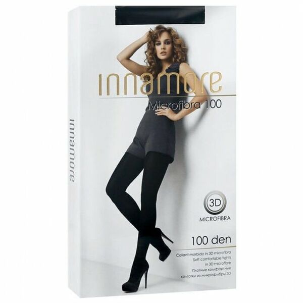 Колготки женские Innamore 100 den, черные 