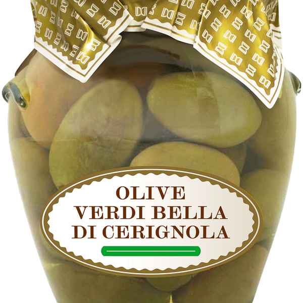 Оливки DOLCE ALBERO Bella di cerignola зеленые