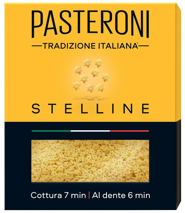 

Макароны Pasteroni Stelline, группа А высший сорт 400 г