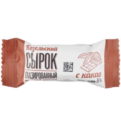 

Сырок глазированный Козельский в молочном шоколаде с какао 5% 40 г