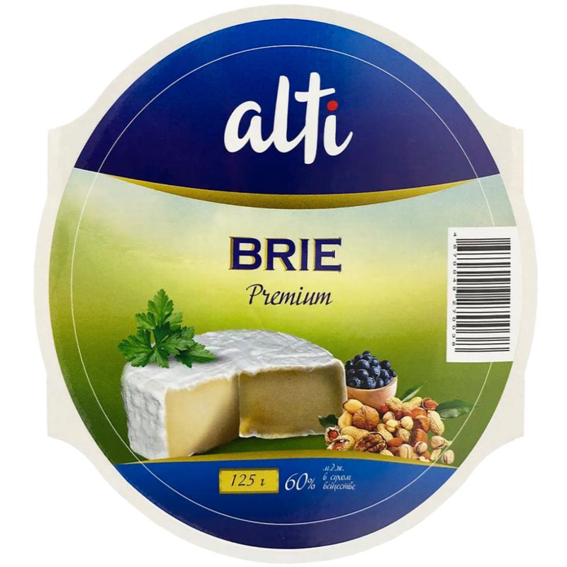 

Сыр мягкий Alti Бри Premium 60% 125 г
