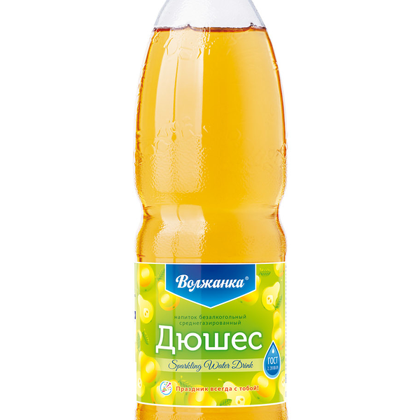 Напиток Волжанка Дюшес 1.5 л
