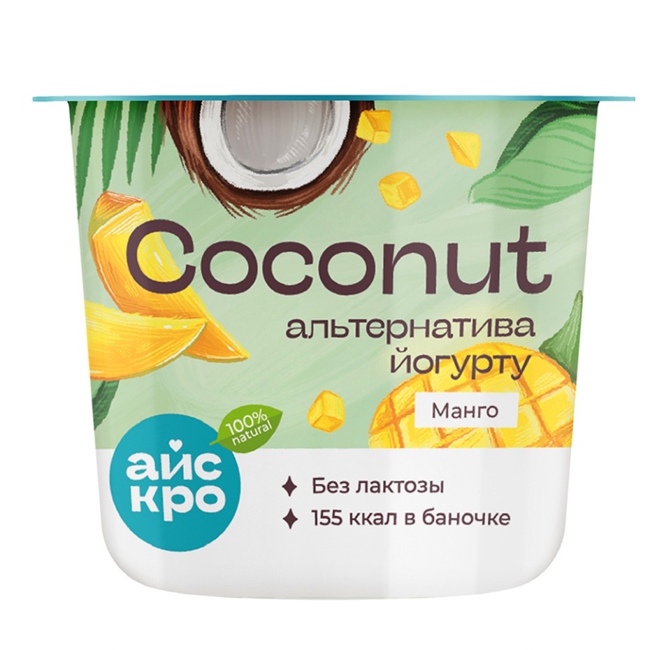 

Десерт кокосовый АйсКро с манго 125 г