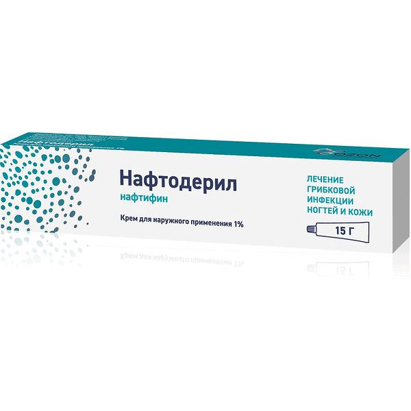 Нафтодерил крем для наружного применения 1% 15 г