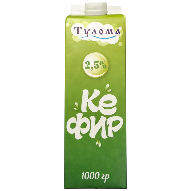 

Кефир Тулома 2.5%, 1 кг