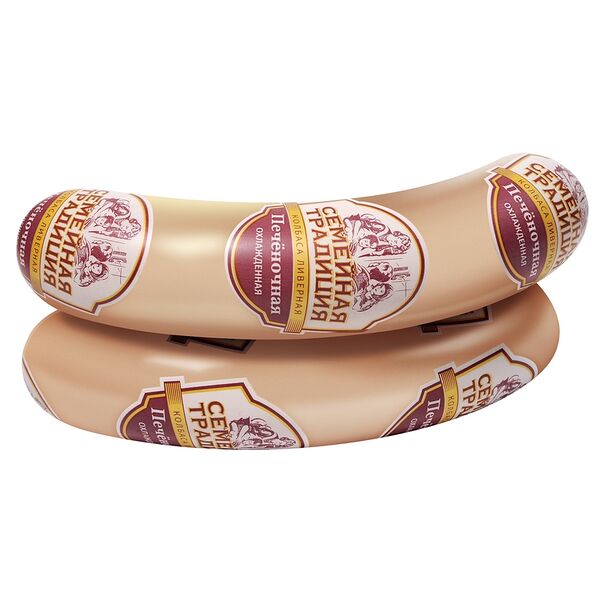 Колбаса Тавр Семейные традиции ливерная печеночная 300г