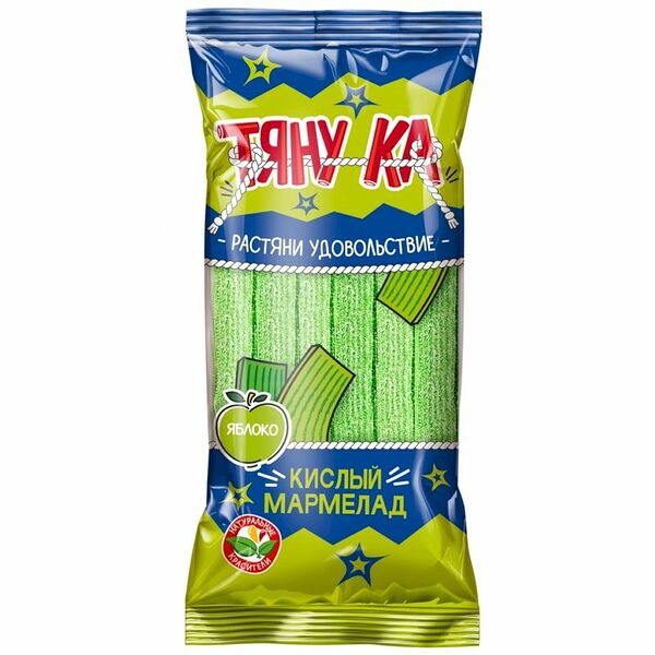 Мармелад Тяну-ка Яблоко жевательный 200г