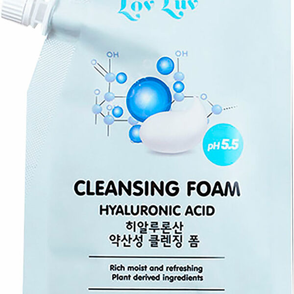 Пенка для умывания Lov luv увлажняющая с гиалуроновой кислотой pH 5.5