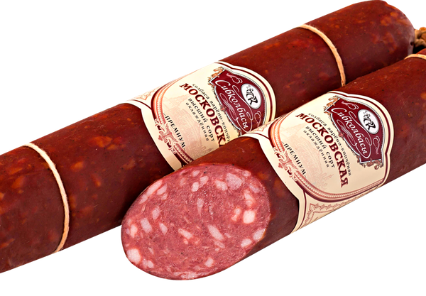 Колбаса СИБИРСКИЕ КОЛБАСЫ Московская в/с в/к белкозин вес 