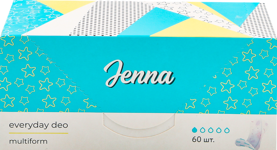 

Прокладки ежедневные Jenna Everyday Deo Multiform 60 шт