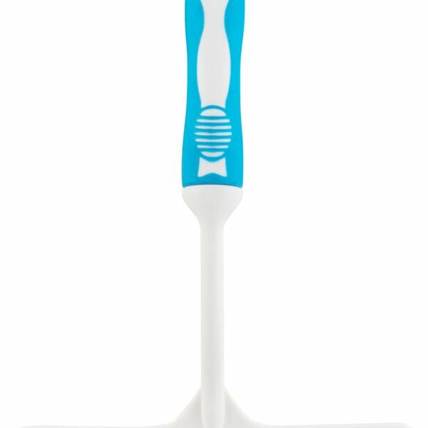 Водосгон для чистки стекол автомобиля цвет: голубой/белый, 26×20 см