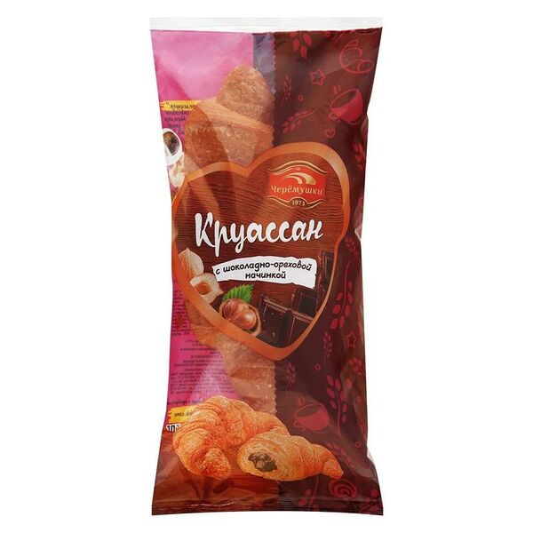 Круассан Черёмушки с шоколадно-ореховой начинкой