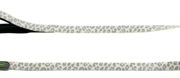 Hunter поводок Convenience Reflect Glow флуоресцентный 20 мм х 120 см., Леопардовый