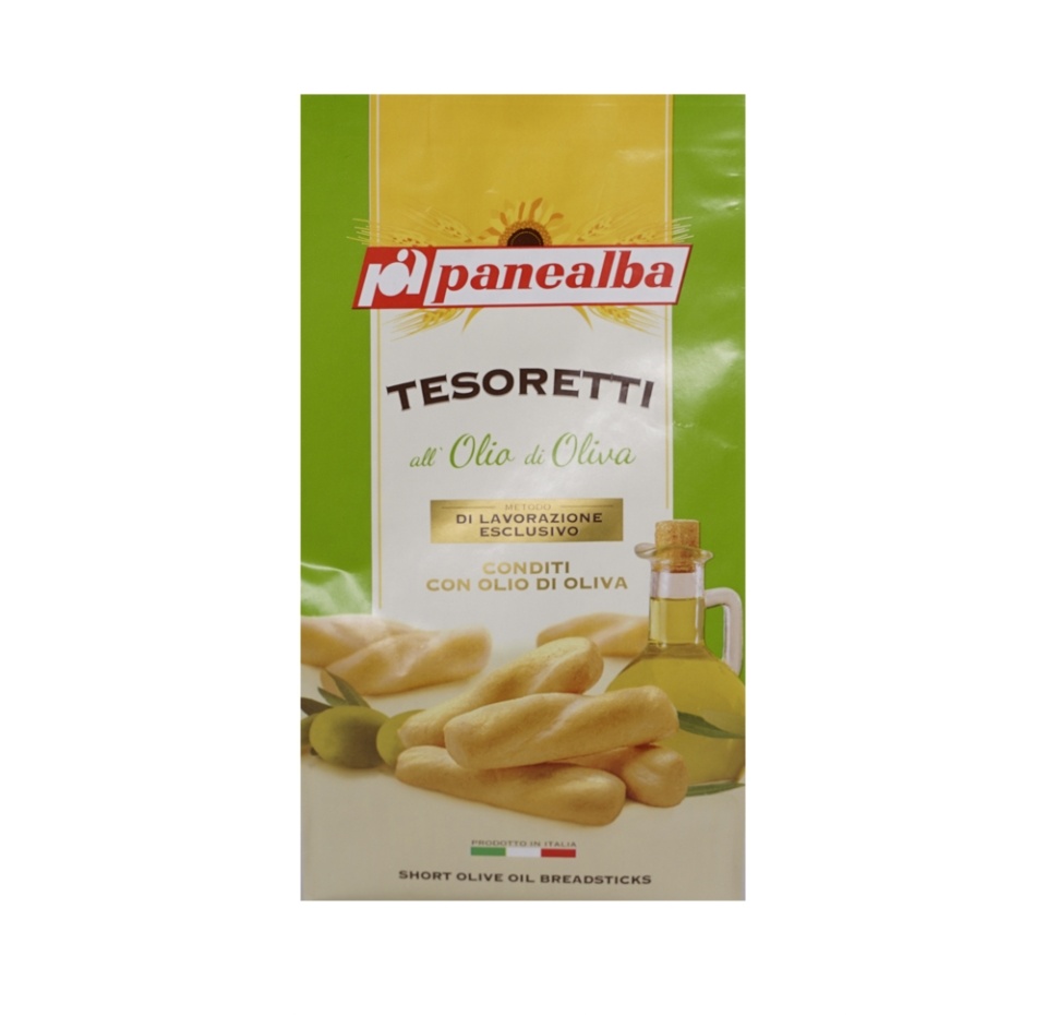 

Хлебные палочки Panealba Тезоретти Грис Д'Ор с оливковым маслом