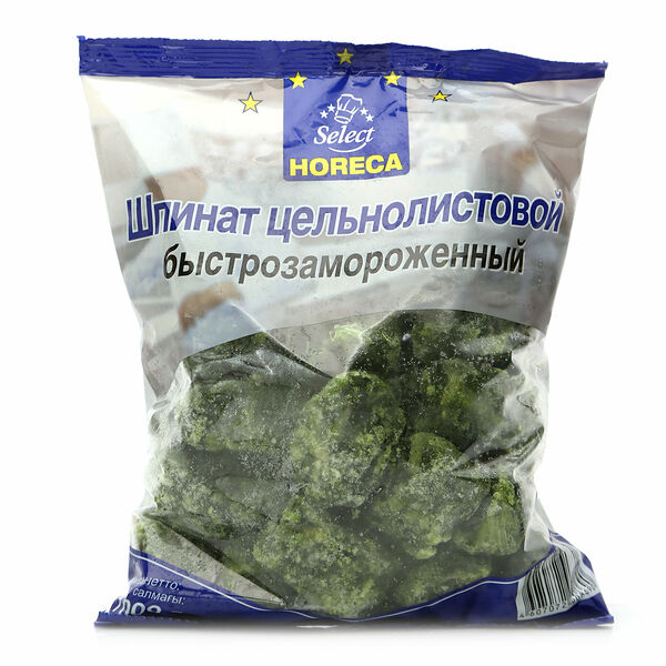 Шпинат цельнолистовой быстрозамороженный TM Metro Chef (Метро Шеф)