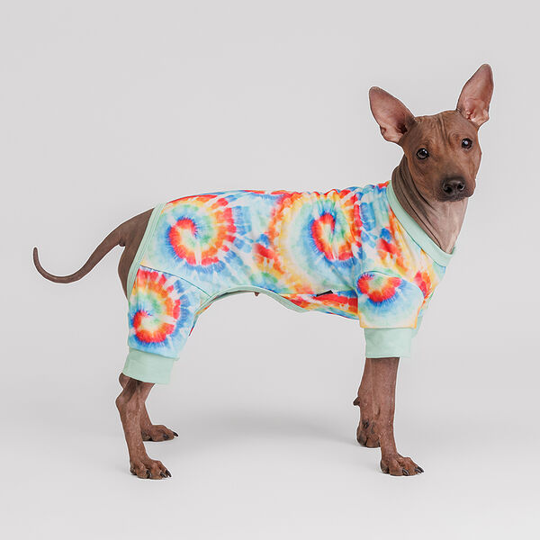 Костюм для собак Хиппи яркие краски, M