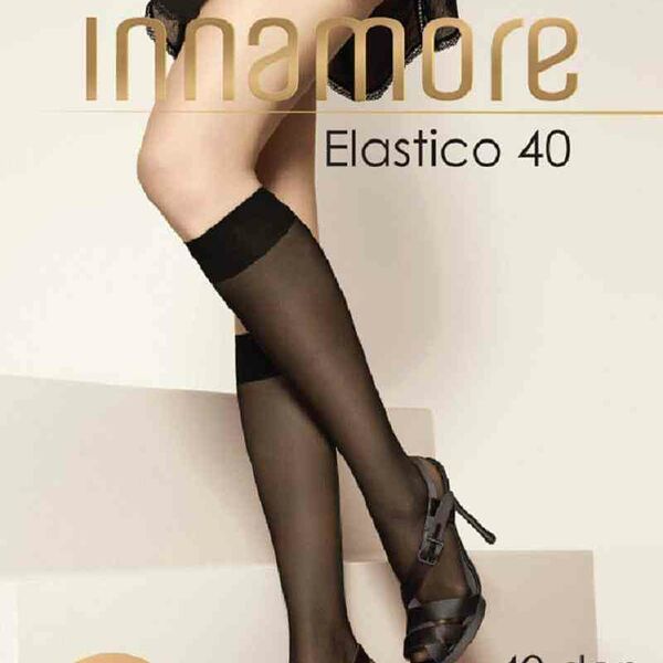 Гольфы Innamore Elastico цвет: daino/загар, 40 den, 2 пары
