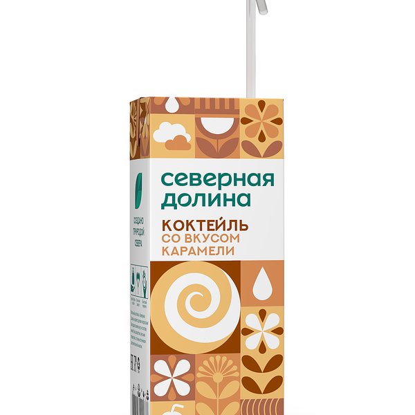 Коктейль молочный Северная долина карамель 2.5%