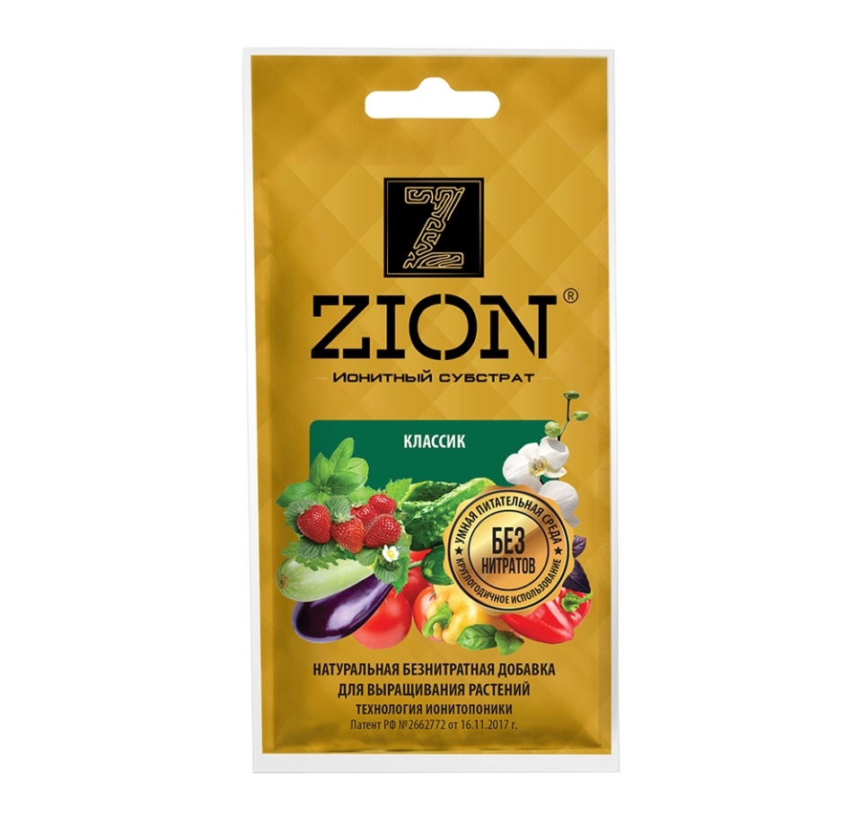 

Ионитный субстрат универсальный Zion Классик 30 г