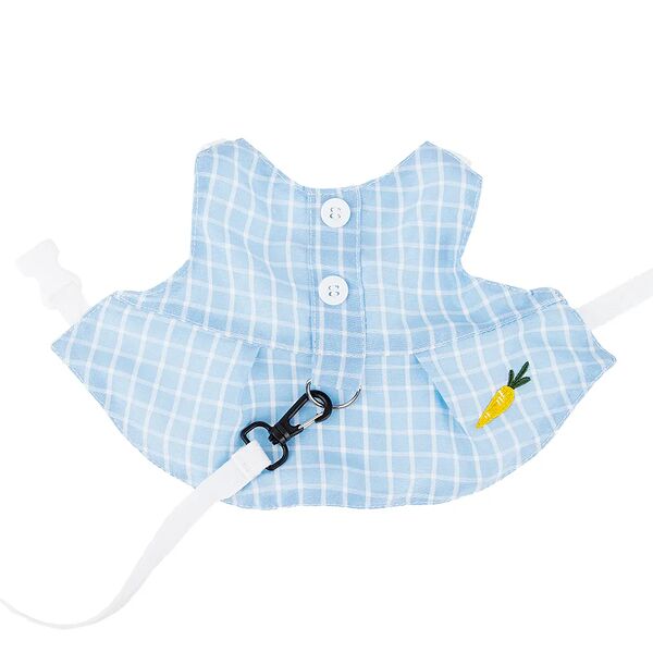 Сарафан для кролика Rurri голубой 14x19.5 см