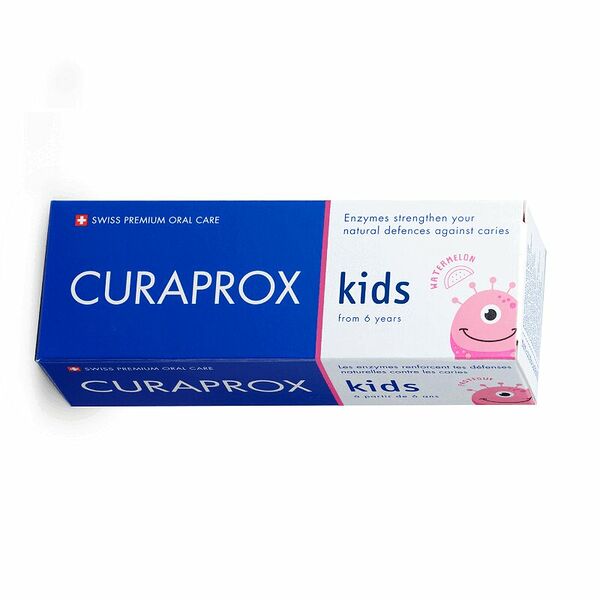 Зубная паста Curaprox Kids с 6 лет арбуз 60 мл 