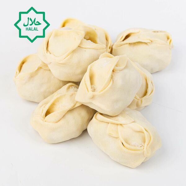 Манты с рубленой говядиной