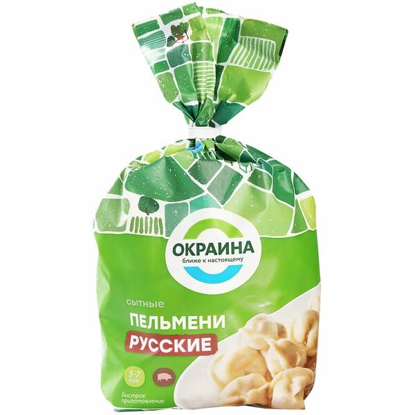 Пельмени Русские ТМ Окраина