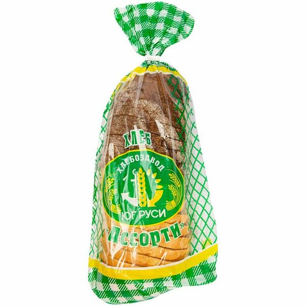 Хлеб Юг Руси Ассорти ржано-пшеничный в нарезке