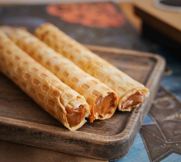 Трубочки со сгущёнкой