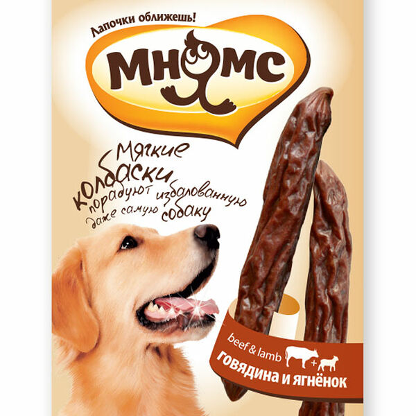 Мнямс Мягкие колбаски для собак