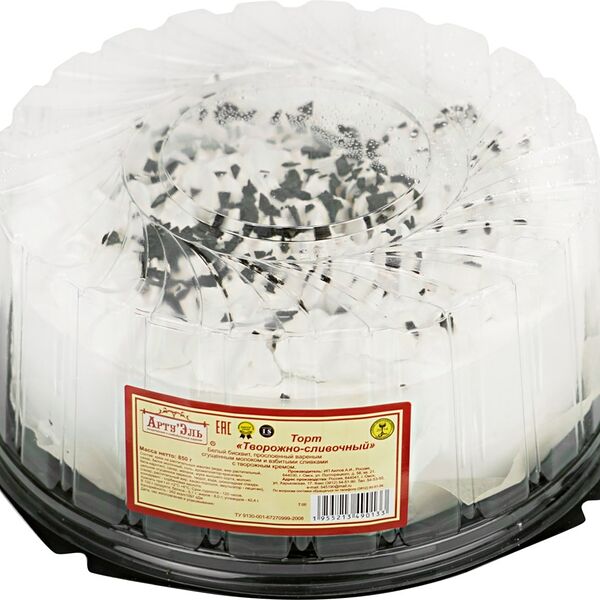 Торт АртуЭль Творожно-сливочный