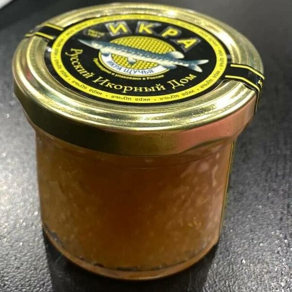 Икра щучья, Русский икорный дом, стекло