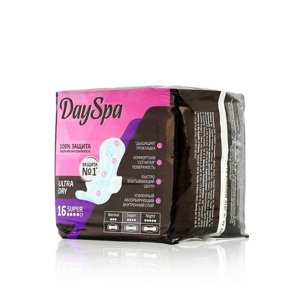 Женские прокладки Day Spa Ultra Dry Super 16шт