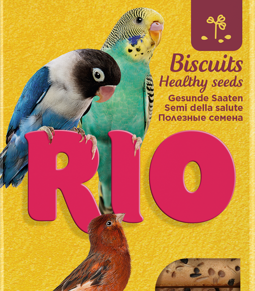 Лакомство для птиц RIO Бисквиты с полезными семенами