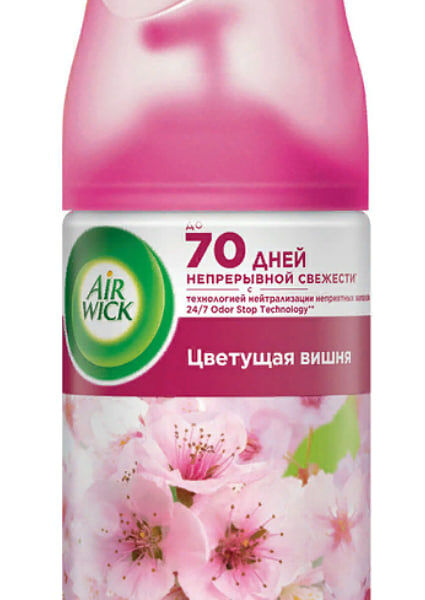 Сменный баллон для Air Wick Freshmatic Pure Цветущая вишня