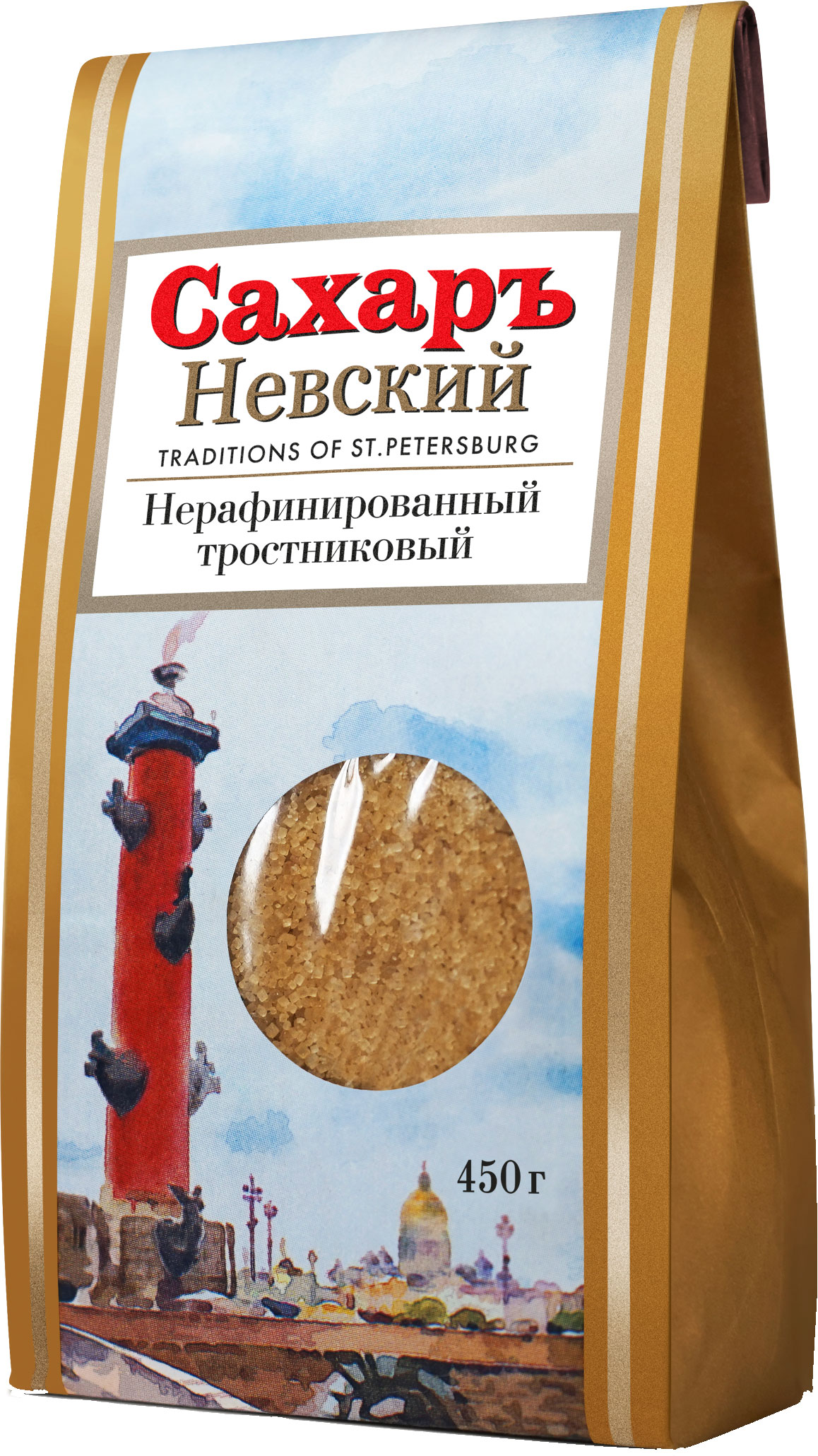 

Сахар Невский коричневый