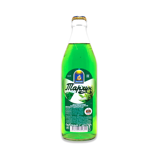 Напиток Златояр Тархун газированный ст/б 500 мл